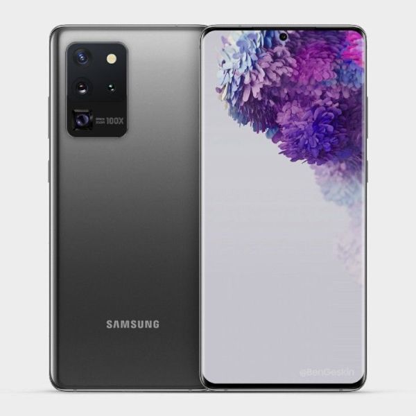 SAMSUNG GALAXY S20 ULTRA, GALAXY S20+, GALAXY S20 LEAKED RENDERS FIRST LOOK AT THE FLAGSHIPS